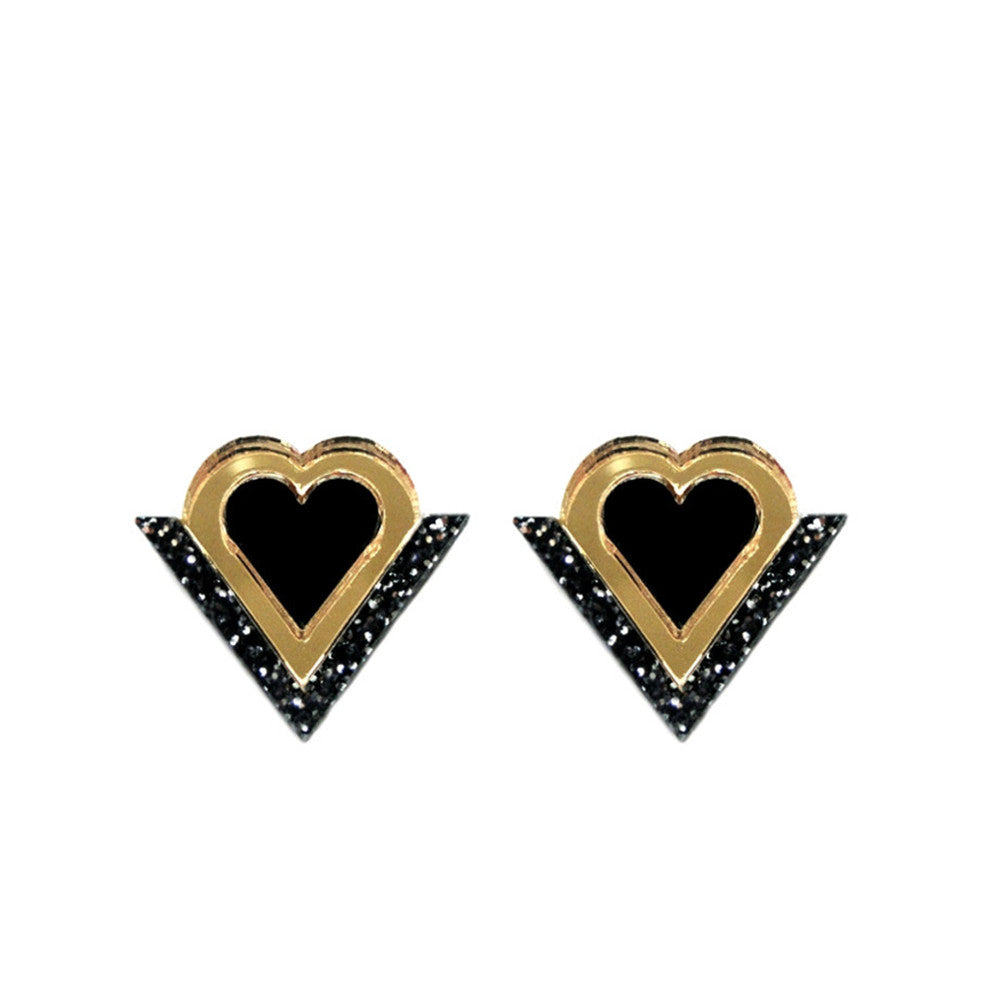 Lucky Brand Los Angeles 3 Pair Earring Set.  Lucky brand earrings, Earring  set, Gold heart studs